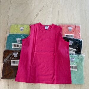 7 brand new BLAIR  Sleeveless Tank Top